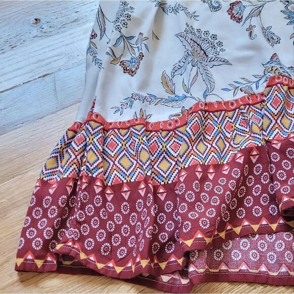 Nordstrom Lou Lou Sleeveless Vacation Dress Coverup Floral M NWOT - Picture 6 of 11